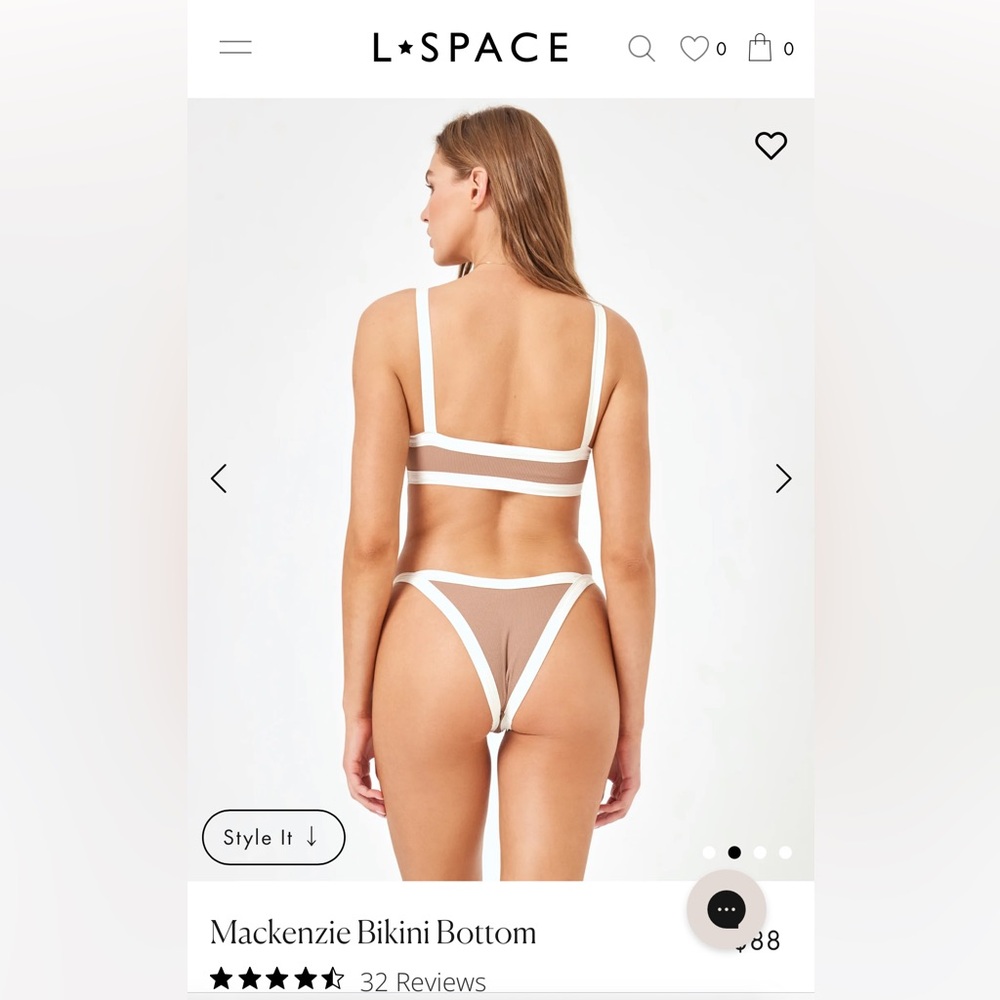 Lspace Mackenzie Bikini Bottom